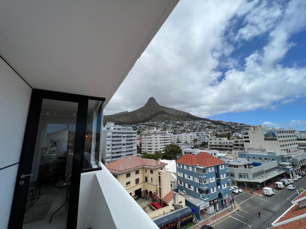 Flamingo Sea Point Sea View Luxury Best Position 1 Bedroom Apartment Queen Size Bed & Inverter For Tv Kapstaden Exteriör bild