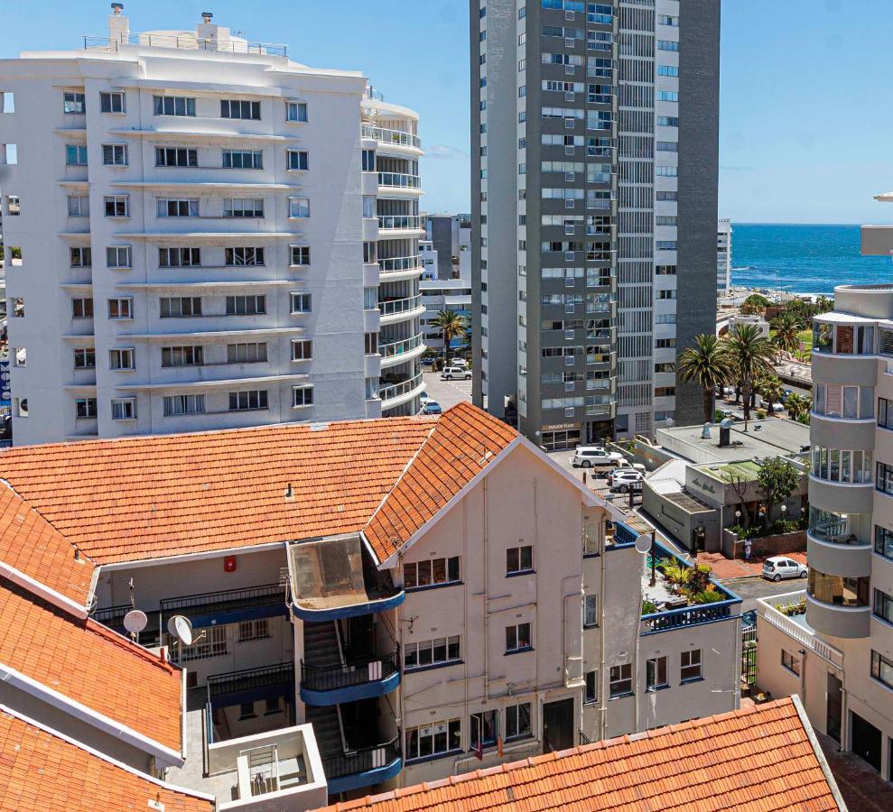 Flamingo Sea Point Sea View Luxury Best Position 1 Bedroom Apartment Queen Size Bed & Inverter For Tv Kapstaden Exteriör bild