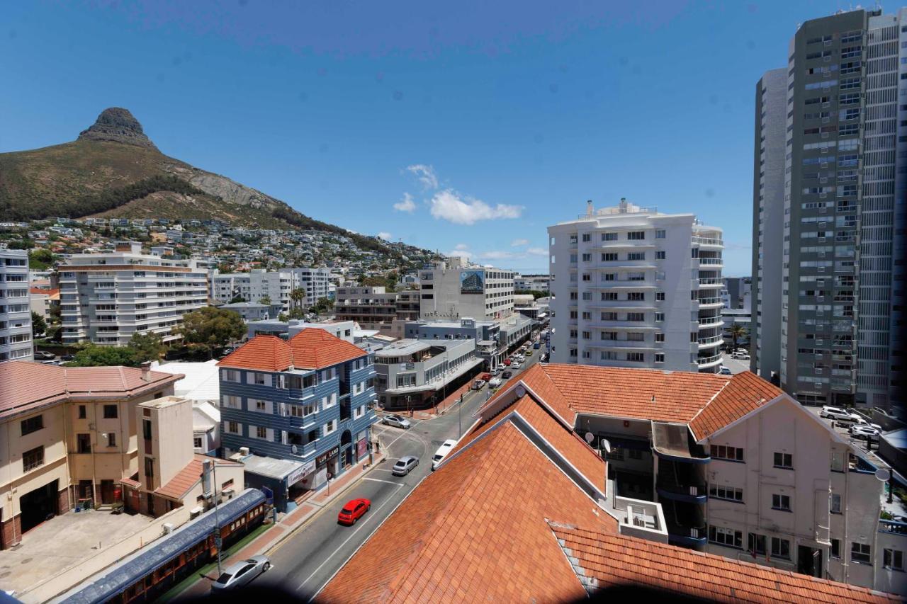 Flamingo Sea Point Sea View Luxury Best Position 1 Bedroom Apartment Queen Size Bed & Inverter For Tv Kapstaden Exteriör bild