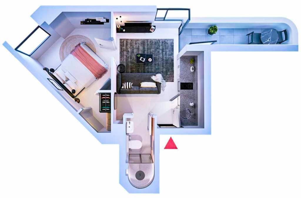 Flamingo Sea Point Sea View Luxury Best Position 1 Bedroom Apartment Queen Size Bed & Inverter For Tv Kapstaden Exteriör bild