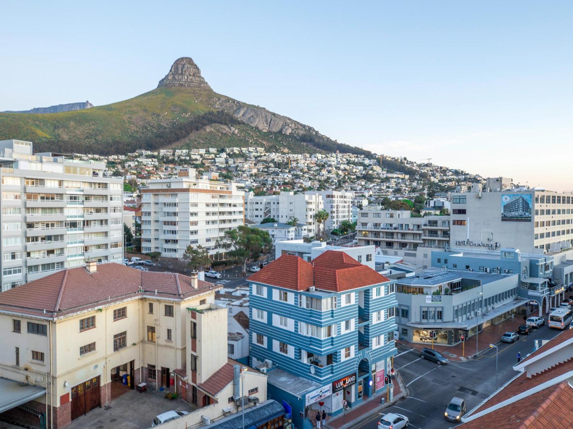 Flamingo Sea Point Sea View Luxury Best Position 1 Bedroom Apartment Queen Size Bed & Inverter For Tv Kapstaden Exteriör bild